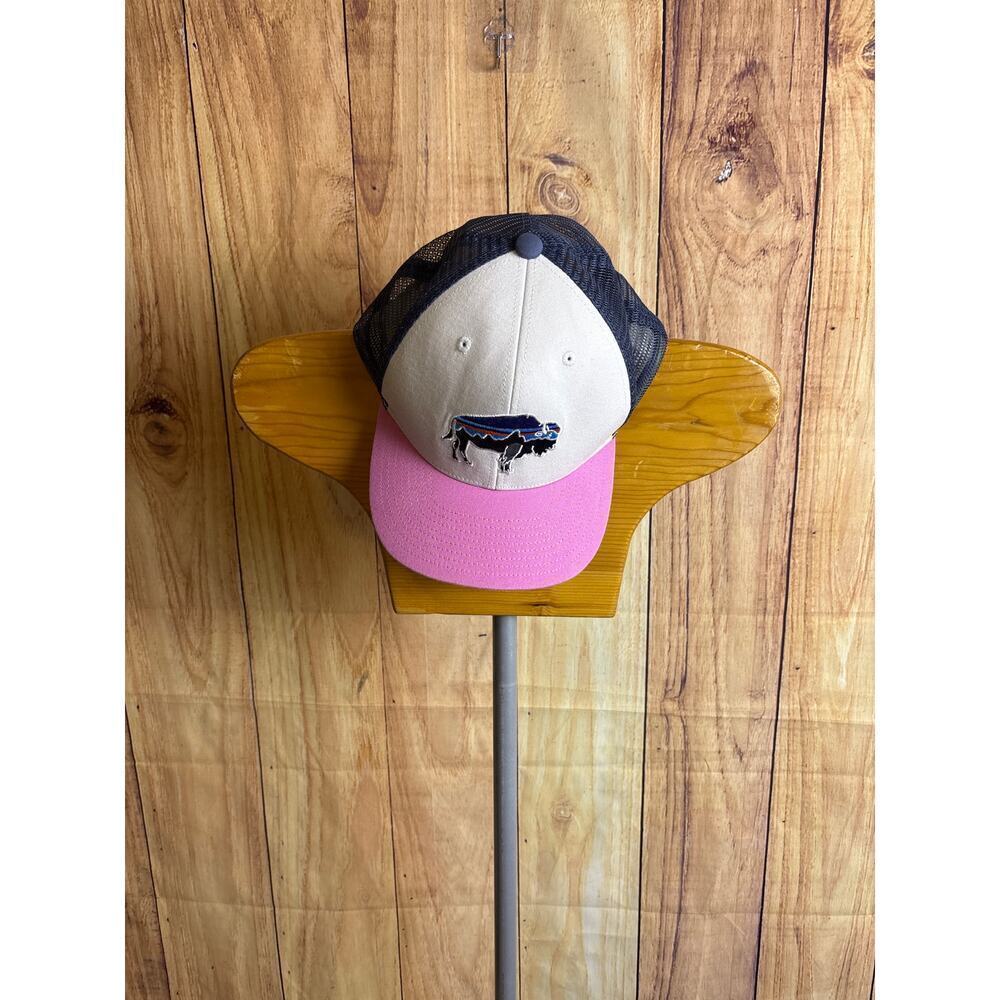 Patagonia Trucker Hat Cap Adjustable Pink Blue